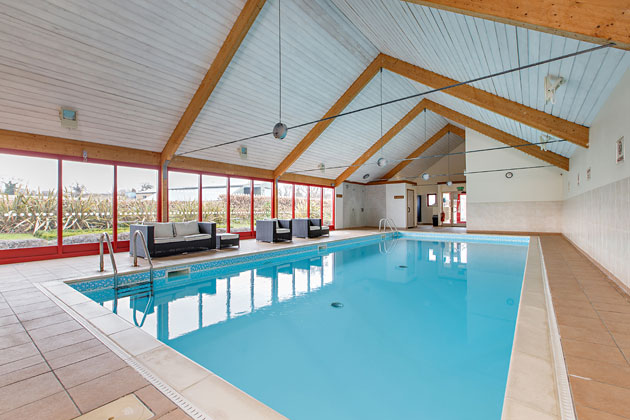 Indoor Heated Swimming Pool (from one corner), Home Farm Holiday Cottages